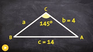 How to use the law of sines given one angle and two sides - One Triangle