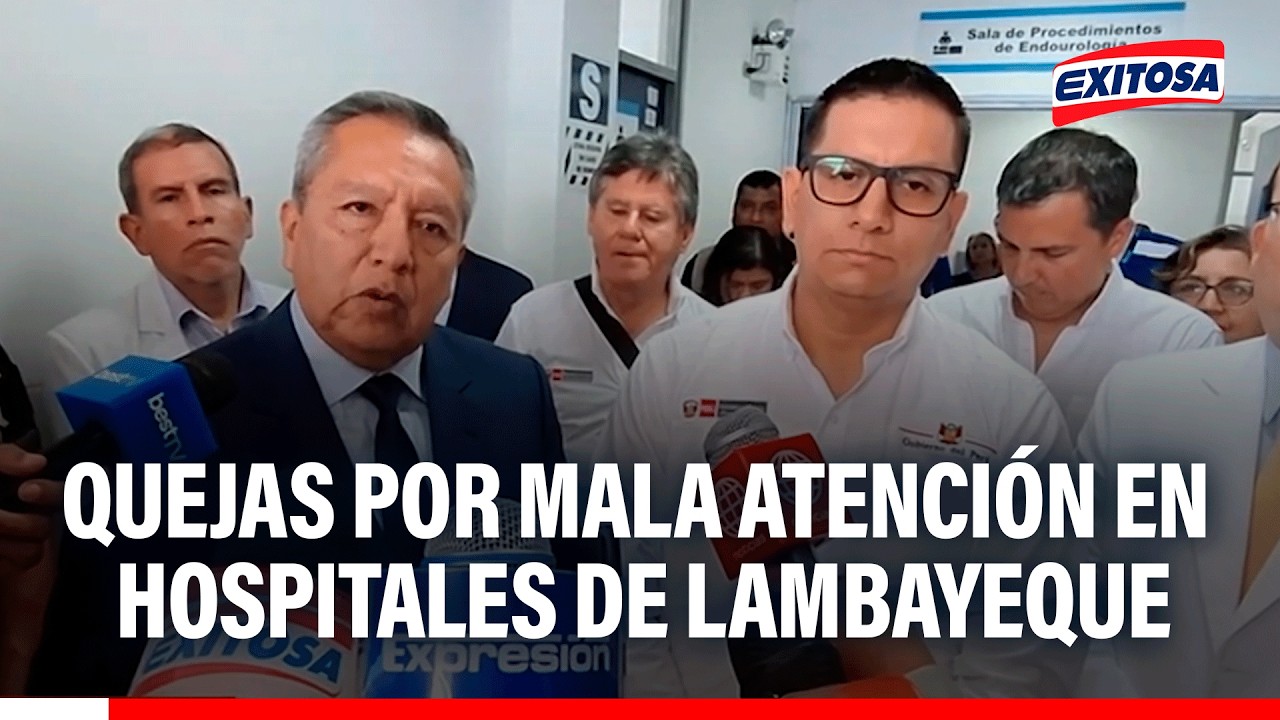 🔴🔵 Hospitales en Lambayeque estarían ofreciendo mala atención a los usuarios