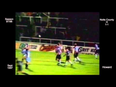 1997 - 98 Hartlepool FC 05 D Notts County - Howard