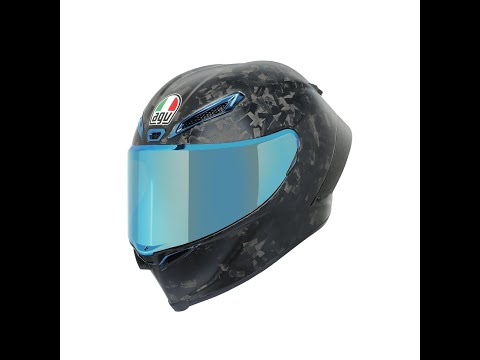 AGV Pista GP RR Futuro Carbonio Forgiato/Elettro Iridium Helm helmet Limited Edition by www.zsf.info