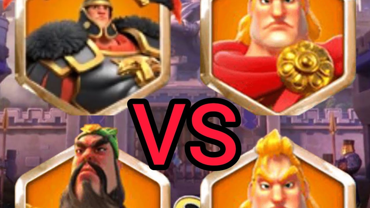 Scipio 5521/ Alexandre MAX VS Guan Yu MAX/ Alexandre MAX   #riseofkingdoms