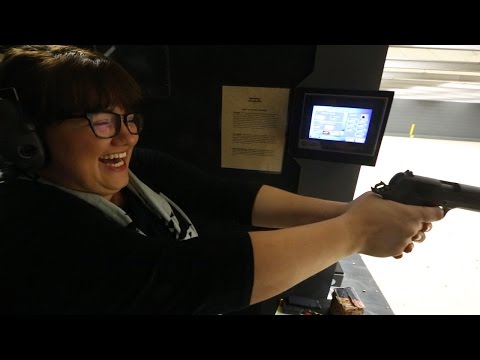 My first rounds at a gun range