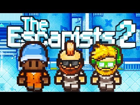 The Epic Prison Escape! - The Escapists 2 Gameplay Preview - Multiplayer - YouTube
