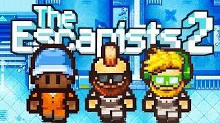 The Epic Prison Escape! - The Escapists 2 Gameplay Preview - Multiplayer