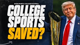 CBS Sports College Football: Trump Signs Executive Order on College Sports 🚨 | What It Means for NIL and Scholarships