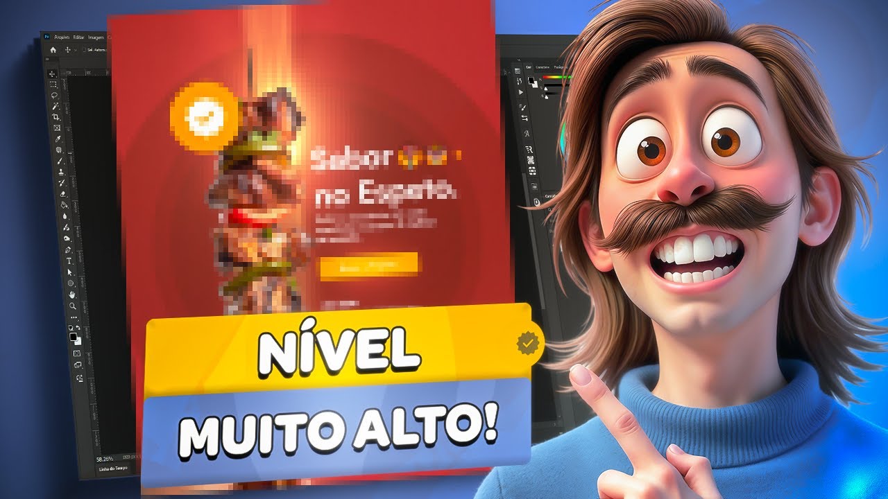 como CRIAR Design SOCIAL MEDIA no PHOTSHOP!