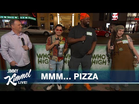 Jimmy Kimmel Guesses ‘Who’s High?’