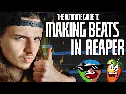 The ULTIMATE GUIDE to REAPER BEAT MAKING 🎹 | Cockos Reaper Tutorial