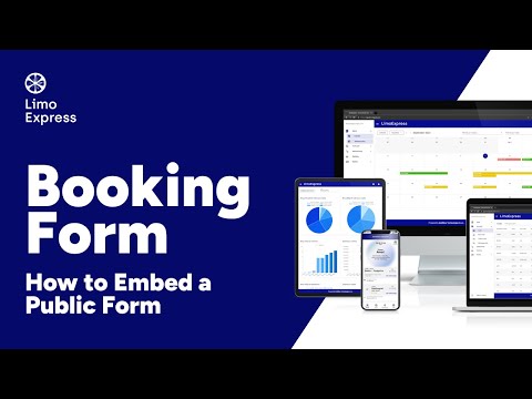 limoexpress How to Embed a Public Booking Form on Your Website with Limo Express