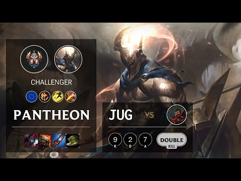 Pantheon Jungle vs Graves - EUW Challenger Patch 10.18