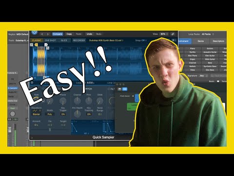 HOW TO MAKE A HIP-HOP BEAT - Beginner Tutorial - No Music Theory (Logic)