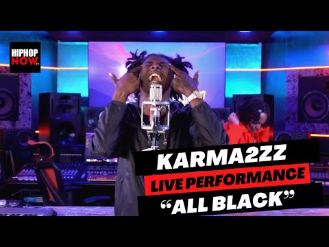 Karma2zz - All Black | Hiphopnowtv Live Performance