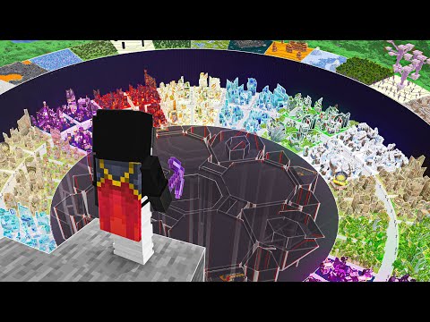 I Built a MEGA CITY in Survival Minecraft...