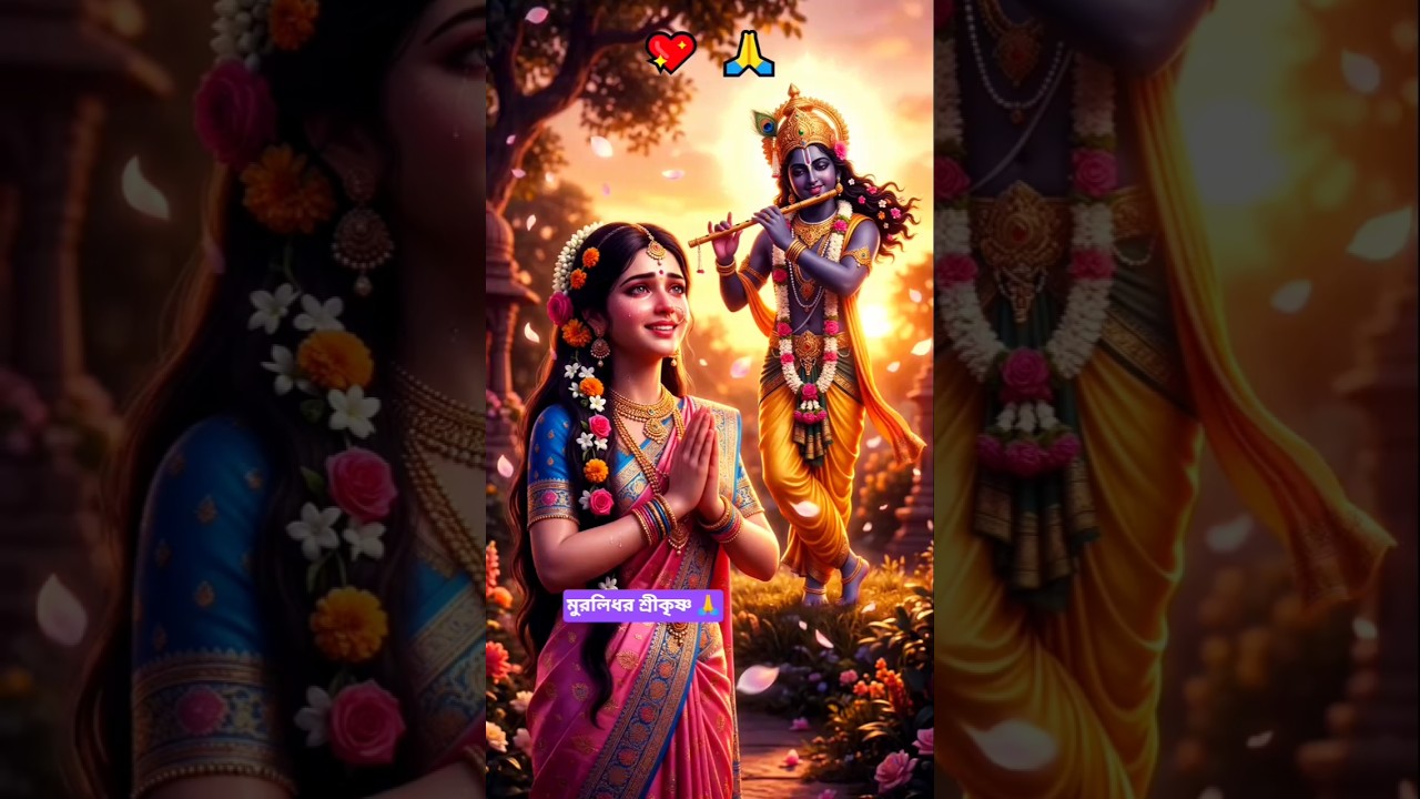 মুরলিধর শ্রীকৃষ্ণ 🙏🦚🥀🌿🥀🌿 #love #bhajan #trending #viralvideo #shorts #shortvideo #radheshyam #radha🥰