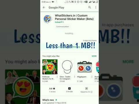 WhatStickers.in | Custom Perso Video