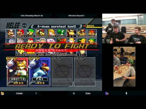 UVic Biweekly March 1st - Celeb (Fox) vs Esto (Falco) - Winner's Round 2