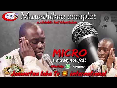 Micro Ousseynou Fall 😭 Khassida Mawahibou S Cheikh Fall Khattaba Complet Kourel Touba Treviso Italie