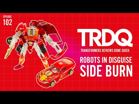 TRDQ: Robots in Disguise (2001) Side Burn review!
