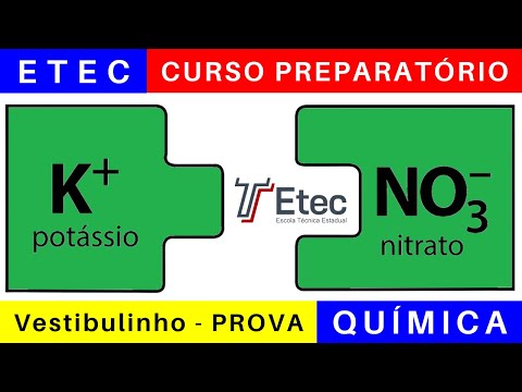ETEC 🎯 Vestibulinho 2025/2026: o que Estudar para a Prova da ETEC em QUÍMICA @BoraETEC