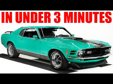 1970 Ford Mustang Mach 1 For Sale In Under 3 Minutes (V21917)