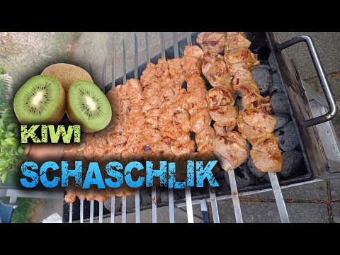 SCHASCHLIK in KIWI Marinade / der Ulitimative VERGLEICH mit russischen Schaschlik