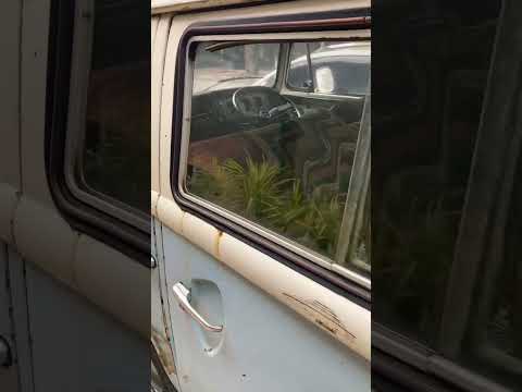 Thumbnail for What do you notice different about this VW bus? #car #classic #barnfind by Car, Bus