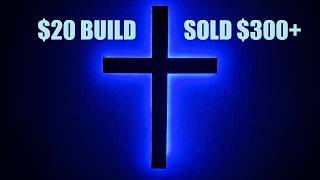 People Are Selling These Crosses for $475 (I Made One for $20)