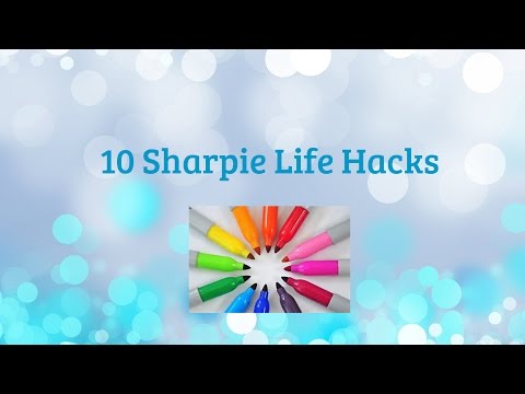 10 sharpie life hacks