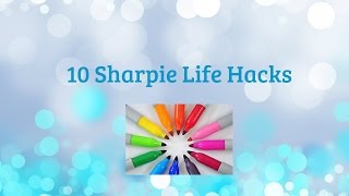 10 sharpie life hacks