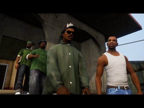 San Andreas LIVE | Beating The Whole Game - Grand Theft Auto [pt 2]