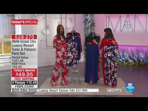 HSN | IMAN Global Chic Fashions 03.19.2017 - 11 AM
