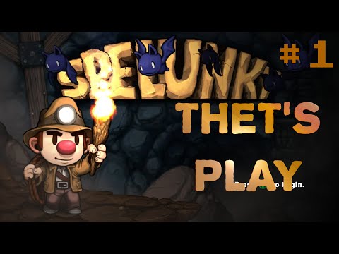 Spelunky #01: Learning With Yang - Thet's Play