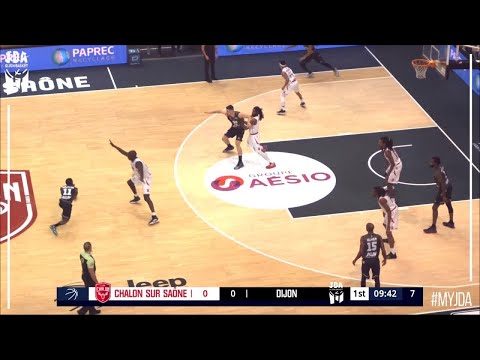 David Holston Points in Chalon/Saône vs. Dijon