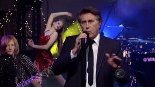 Bryan Ferry on The Late Show with David Letterman