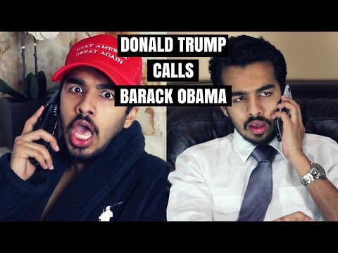 Donald Trump Calls Barack Obama