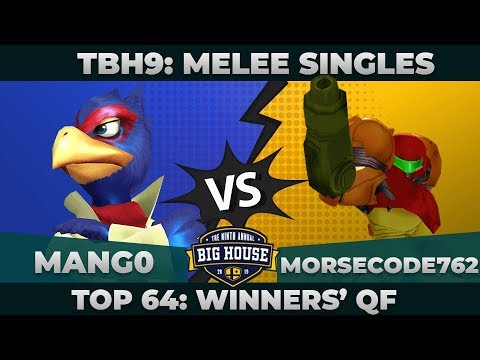 Mang0 vs Morsecode762 - Top 64 Winners' Quarterfinals: Melee Singles - TBH9 | Falco vs Samus
