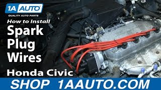 How to Replace Spark Plug Wires 92-00 Honda Civic
