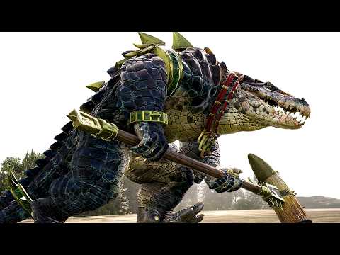 High Elves VS Lizardmen - Warhammer Battles