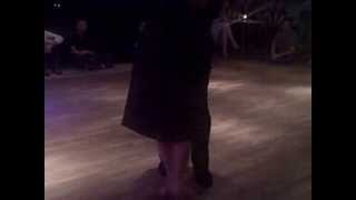 Claudia Codega y El Nene Masci performance @ El Yeite milonga, Troilo "Tu Diagnostico" 2013