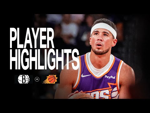 Devin Booker scores 18 points vs Brooklyn Nets | Phoenix Suns Preseason Player Highlights