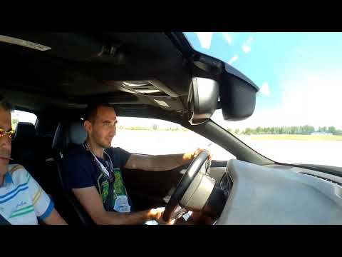 Dodge Challenger test drive on the DRX Ring