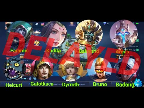 Top 9 Most Delayed/Unreleased Skin In MLBB