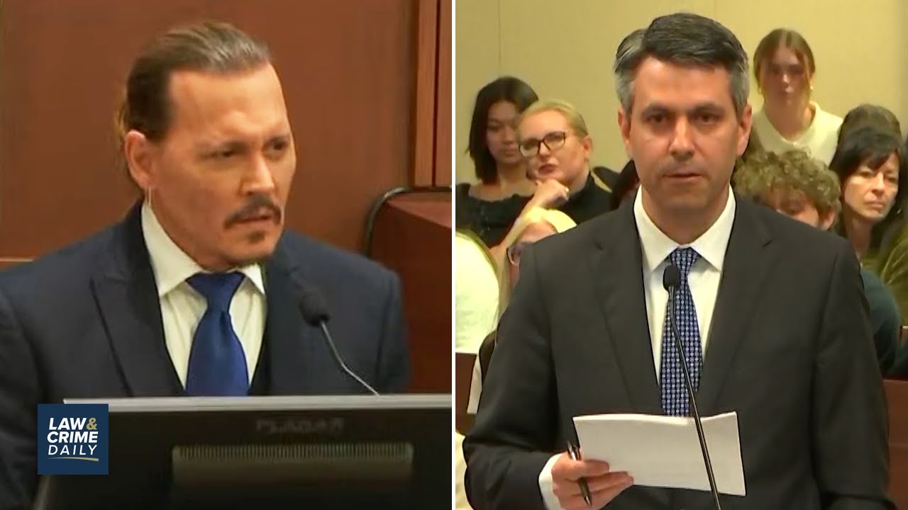 Cross-Examination of Johnny Depp Gets Heated (L&C Daily)