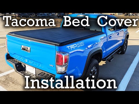Toyota Tacoma 3rd Gen 6ft Tonneau Bed Cover Installation | Tyger Soft Cover