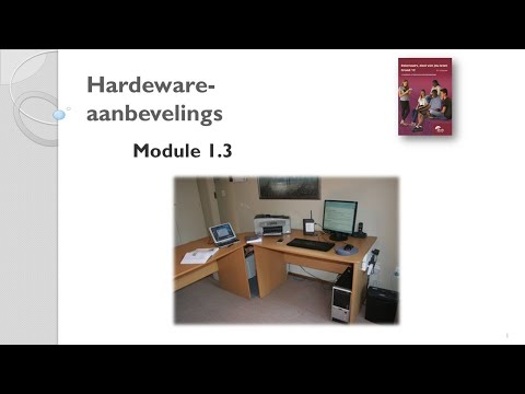 Gr 12 Mod 1.3 Deel 5 - Hardware vir Gestremde gebruikers & aanbevelings