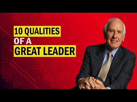 10 Qualities of a Great Leader - Jim Rohn Personal Development  Prepare to be amazed as we unveil