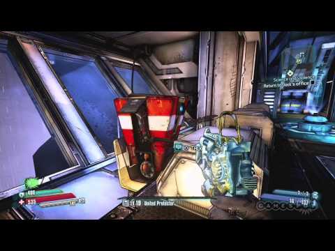 Easter Egg Claptrap Mocks Borderlands   The Pre Sequel   Gameplay