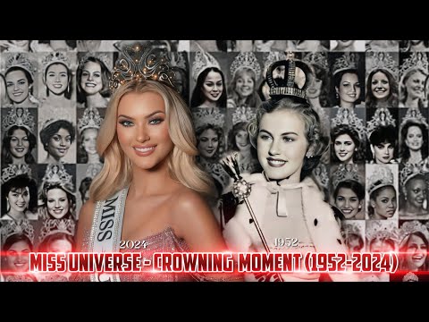 All Miss Universe Crowning Moments (1952-2024)