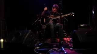 Darin Schaffer loops acoustic bass live at the Jewel Box Theatre in Seattle WA