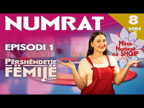 🇦🇱 Numrat | 🇺🇸 Numbers | 🇪🇸 Números – Tina | S1 E1 | Përshëndetje Fëmijë / Hello Kids! Mëso në Shqip
